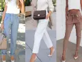 Eleganckie stylizacje z modnymi spodniami i butami na obcasie. Idealne inspiracje, jak się ubrać na randkę, by poczuć się pewnie i stylowo.