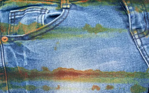 Plamy smaru na jeansach. Czy soda na plamy ze smaru pomoże je usunąć?